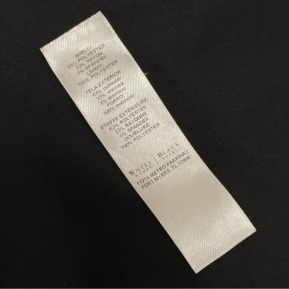 Whbm Seasonless Dart-Panel Single Button Stretch … - image 8